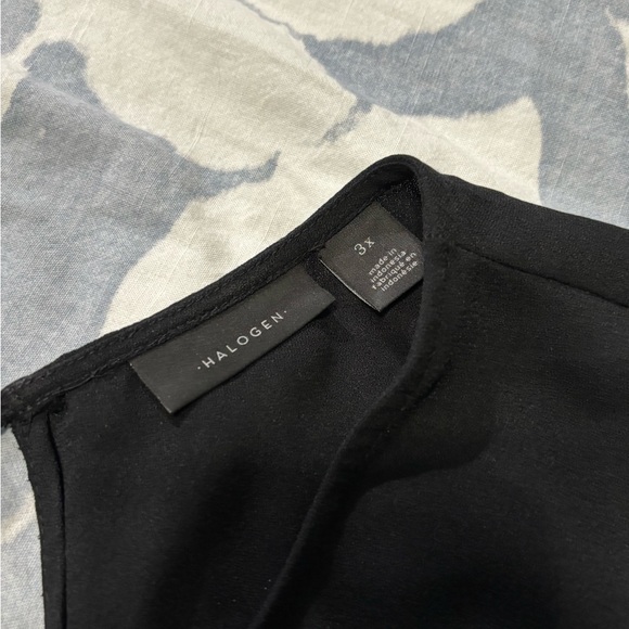 Halogen Cap Sleeve Top 3X - Picture 4 of 4
